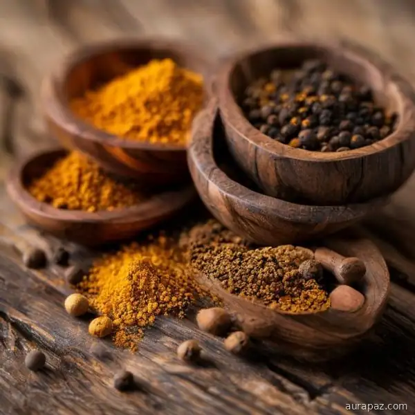 turmeric and black pepper - Aurapaz